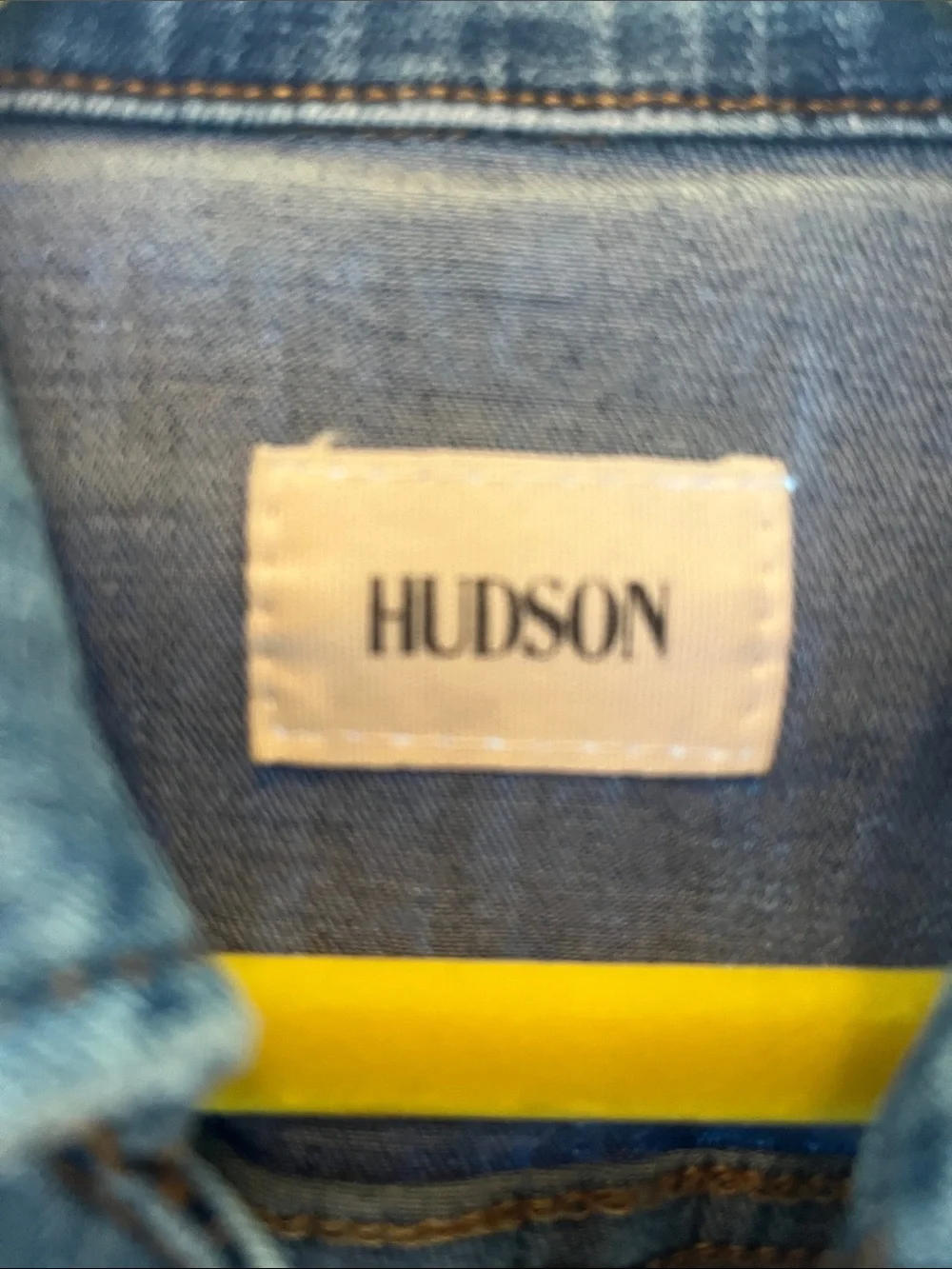 Hudson Jeans Kids Classic Medium Blue Denim Jacket